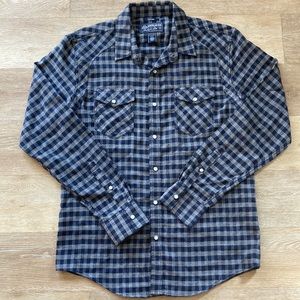 American Rag Pearl Snap Button Down